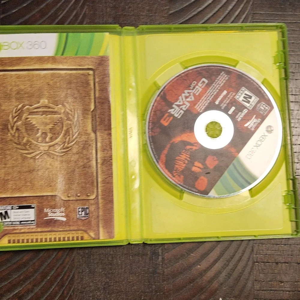 Gears‎ of War 3 Xbox 360 Video Game Complete in Box Epic Games